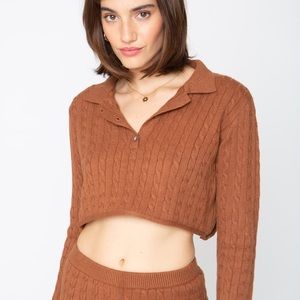 Callahan Matching Sweater & Skirt Set